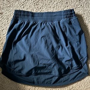 Lululemon Hotty Hot Skirt Long Navy